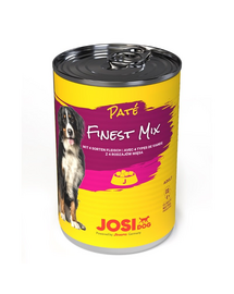 JOSERA JosiDog Finest Mix Pate pástétom 4 féle hús 400 g felnőtt kutyáknak