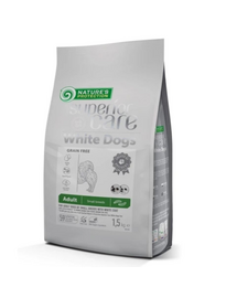 NATURES PROTECTION SUPERIOR CARE White Dogs Grain Free Insect Adult Small Breeds 1,5 kg