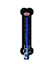 PET NOVA BUNGEE póráz 120-180cm/2,5 cm kék