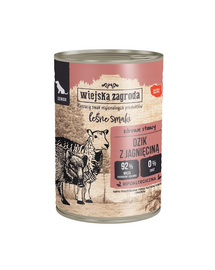 WIEJSKA ZAGRODA Forest Flavours Vaddisznó bárányhús 400 g senior kutyáknak
