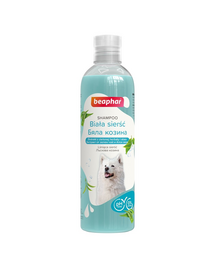 BEAPHAR Shampoo White Dog 250 ml a kutyák fehér szőrére