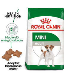 ROYAL CANIN MINI ADULT - kistestű felnőtt kutya száraz táp 8+1 kg ajándék