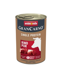 ANIMONDA GranCarno Single Protein Adult Beef Marhahús felnőtt kutyáknak 6x400 g