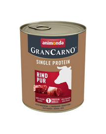 ANIMONDA GranCarno Single Protein Adult Beef Marhahús felnőtt kutyáknak 12x800 g