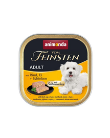 ANIMONDA Vom Feinsten Pate marhahús tojással és sonkával 150g