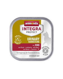 ANIMONDA Integra Protect Urinary Oxalate Marhahússal 16x100 g