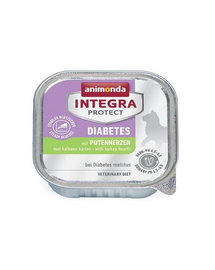 ANIMONDA Integra Protect Diabetes Pulykaszívvel 100 g