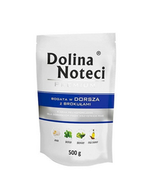 DOLINA NOTECI Prémium eledel tőkehal brokkolival 500 g