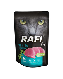DOLINA NOTECI RAFI Sterilised tonhal 100 g ivartalanított macskáknak