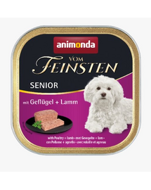 ANIMONDA Vom Feinsten Senior Baromfi és bárányhús 22x150 g