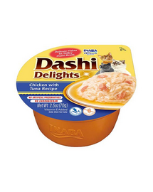 INABA Cat Dashi Delights Csirke és tonhal 70 g