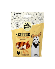 MR. BANDIT Skipper Csirkemellbe tekert kalciumcsont kutyáknak, 500 g