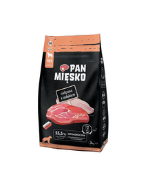 PAN MIĘSKO M Borjúhús pulykával 3kg