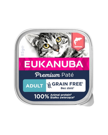 EUKANUBA Grain Free Adult Lazacpástétom 16 x 85 g