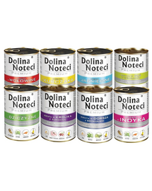 DOLINA NOTECI Premium Mix ízek nedves kutyatáp 10x400g