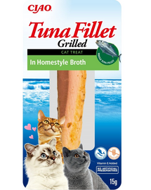 INABA Tuna fillet in homestyle broth 15g tonhalfilé házi húslevesben