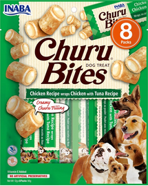 INABA Churu Bite Chicken 8x12g csirke és tonhal wrap kutyáknak
