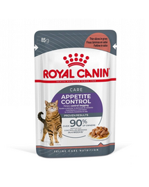 ROYAL CANIN Appetite Control Gravy 12x85 g nedves eledel felnőtt, túlzott étvágyú macskáknak