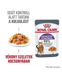 ROYAL CANIN Appetite Control Jelly 48x85 g felnőtt túlzott étvágyú macskák esetében