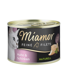 MIAMOR Feline Filets csirke és sonka saját mártásban 156 g