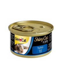 GIMCAT Shiny Cat Tuna in Jelly 70 g tonhal zselében