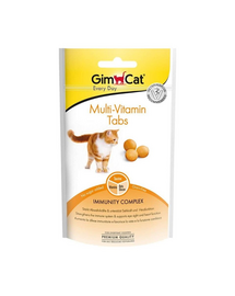 GIMCAT Every Day Tabs Multi-Vitamin 40 gvitaminos kezelés macskáknak