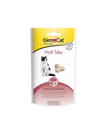 GIMCAT Every Day Tabs Malt 40 g dekongesztáns kezeli a macskákat