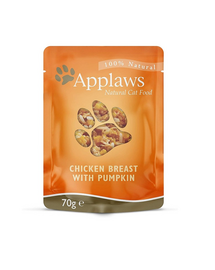 APPLAWS Csirke, sütőtök, vadrizs 12 x 70 g