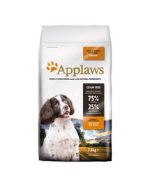 APPLAWS Táp felnőtt, kis és közepes méretű kutyáknak csirke 7,5 kg