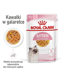 ROYAL CANIN Instinctive Kitten Cicáknak 12 hónapos korig 24 x 85 g