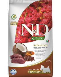 FARMINA N&D Quinoa Dog Skin&Coat Adult Mini venison, coconut 2.5 kg