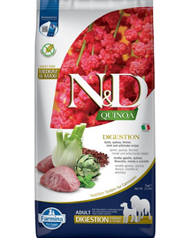 FARMINA N&D Quinoa Dog Adult Medium&Maxi Digestion Lamb & Fennel 7 kg