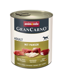 ANIMONDA GranCarno Adult with Tripe 800 g bendővel felnőtt kutyák számára