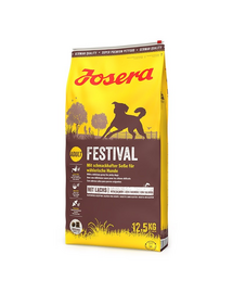 JOSERA Festival 12,5kg válogatós felnőtt kutyáknak mártással