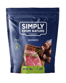 SIMPLY FROM NATURE Sausages with beef 200 g