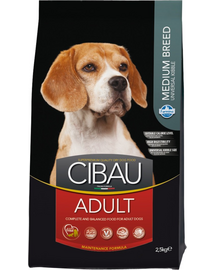 FARMINA Cibau Adult Medium felnőtt, közepes fajtájú kutyáknak 2.5 kg