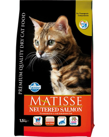 FARMINA MATISSE Neutered 1,5 kg Lazac ivartalanított macskáknak