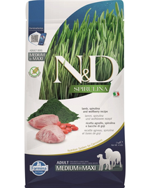 FARMINA N&D Spirulina Adult Medium&Maxi Lamb & Wolfberry 2 kg