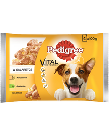 PEDIGREE Vital Protection lamb and chicken in jelly 52 x 100 g