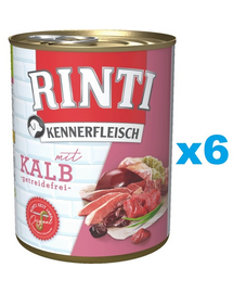 RINTI Kennerfleisch Veal borjúhús 6x400 g