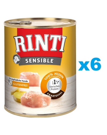 RINTI Sensible Csirke burgonyával 6x800 g