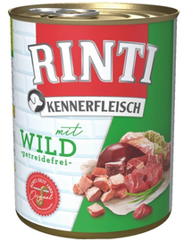 RINTI Kennerfleisch Game szarvas 6x800 g