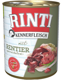RINTI Kennerfleisch Reindeer rénszarvas 6x800 g