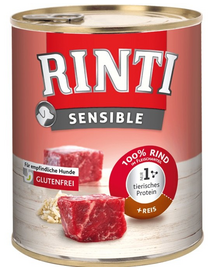 RINTI Sensible Marhahús rizzsel 6x800 g