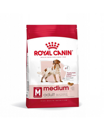 ROYAL CANIN Medium Adult 15kg száraztáp felnőtt kutyáknak, közepes méretű fajták