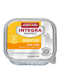 ANIMONDA Integra Sensitive pulyka rizzsel 100 g