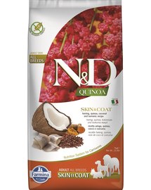 N&D Dog Quinoa Skin & Coat Herring 7 kg