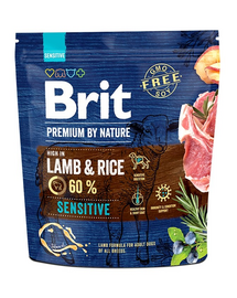 BRIT Premium By Nature Sensitive Lamb and Rice 1 kg