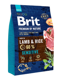 BRIT Premium By Nature Sensitive Lamb and Rice 3 kg