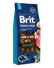 BRIT Premium By Nature Sensitive Lamb and Rice 15 kg